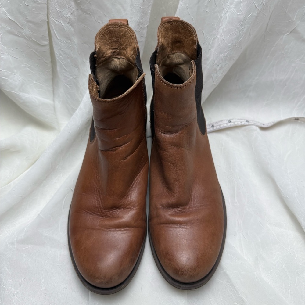 Hibou Brown Leather Ankle Boots size 38